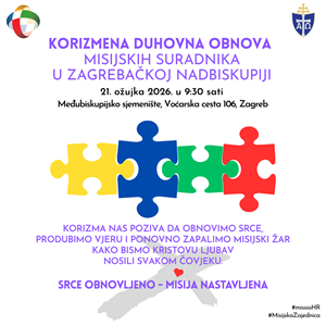 Korizmena duhovna obnova župnih misijskih suradnika u Zagrebačkoj nadbiskupiji